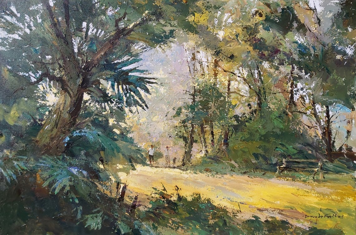 2838 60x90cm Out of the Forest